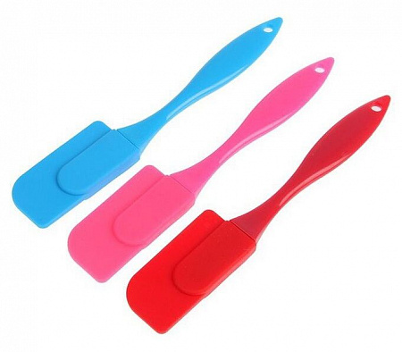 Шпатель-лопатка силиконовая кондитерская 19см